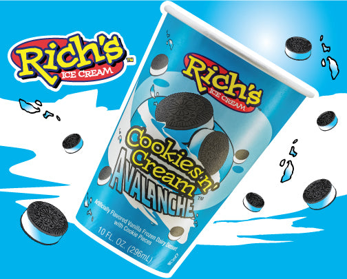 COOKIES N CREAM AVALANCHE CUP
