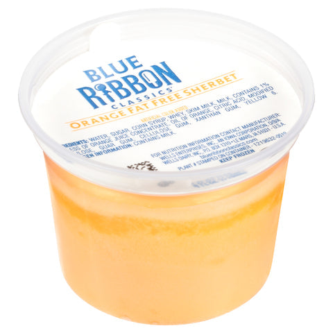 ORANGE ICE CREAM CUP