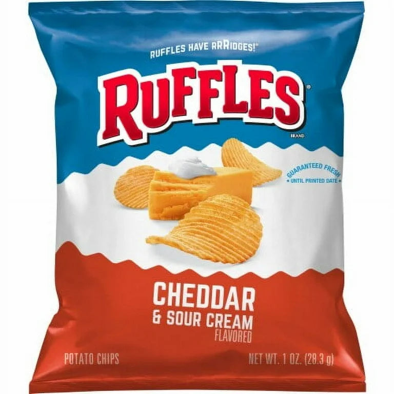 RUFFLES CHEDDAR & SOUR CREAM