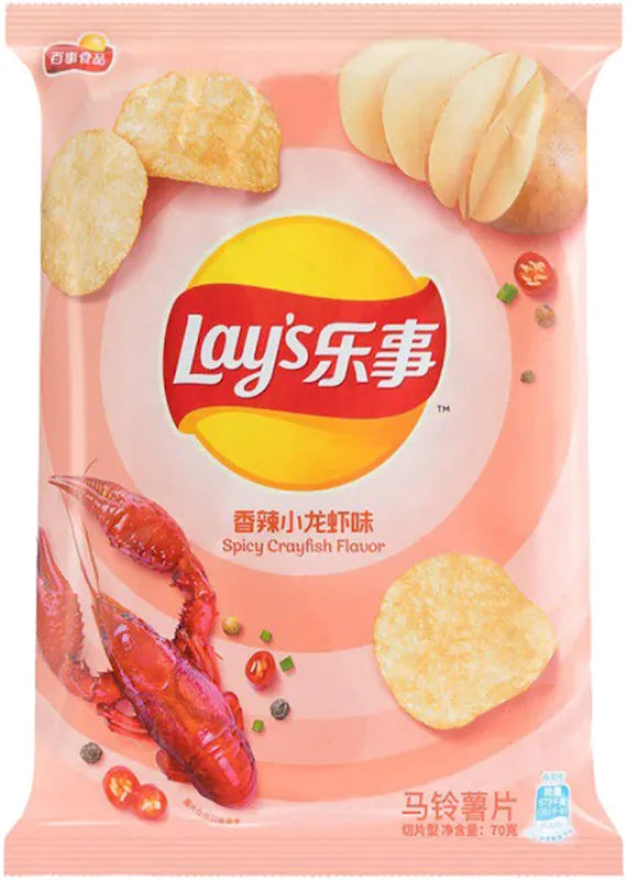 LAYS SPICY CRAWFISH CHIPS