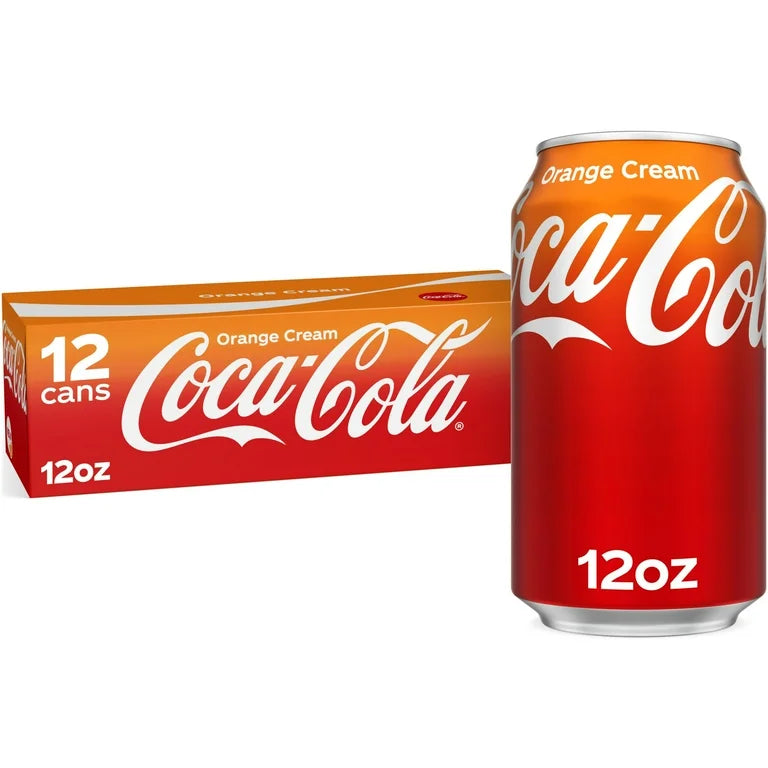 ORANGE CREAM COCA COLA