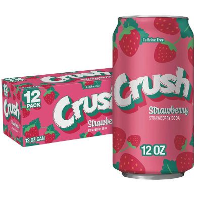 CRUSH STRAWBERRY SODA