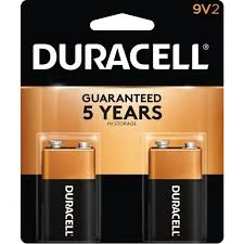 DURACELL 9V BATTERIES