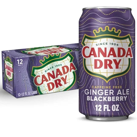 CANADA DRY GINGER ALE BLACKBERRY